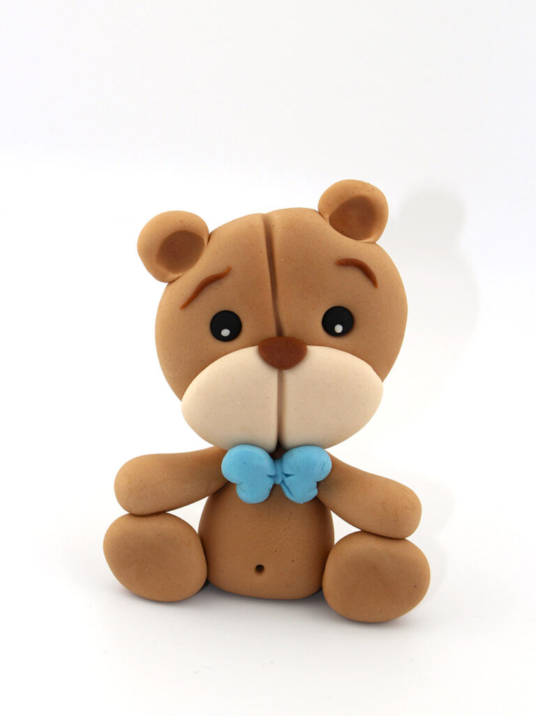 Modelage Ourson bleu